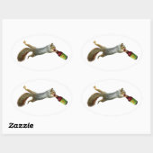 Sticker Bière Écureuil (Feuille)