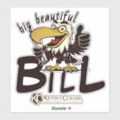 STICKER BIG BEAUTIFET BILL (Feuille)