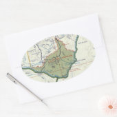 Sticker Big Bend National Park Map (Enveloppe)