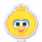 Sticker Big Bird Souriant Face 2 (Devant)