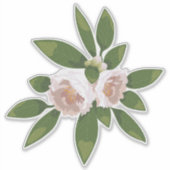 Sticker Big Bloom Camellia Charme (Devant)