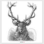 Sticker Big Buck (Feuille)