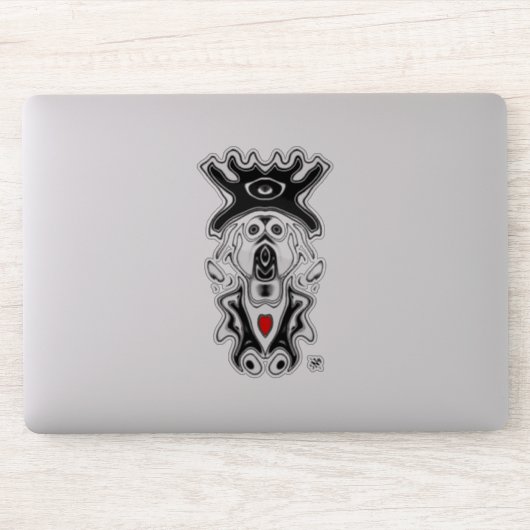 Sticker Big casquette dog v1 (Ordinateur)