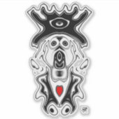 Sticker Big casquette dog v1 (Devant)