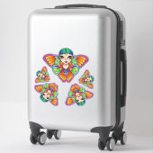 Sticker Big Eyes (Sur valise)