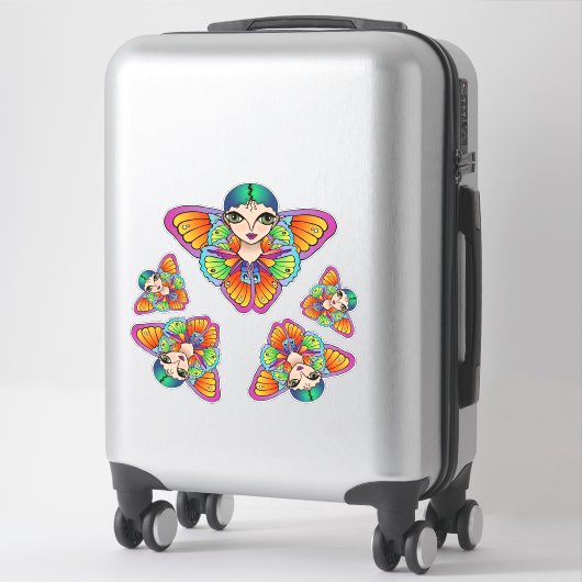 Sticker Big Eyes (Sur valise)
