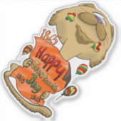 Sticker Big Head Junten Cat (Devant)