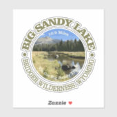 Sticker Big Sandy Lake (OBP) (Feuille)