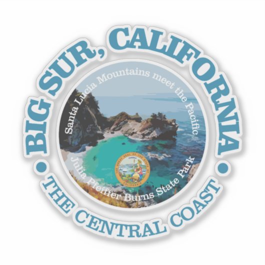 Sticker Big Sur (C) (Devant)