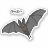 Sticker Big Vampire a demandé de la cartographie (Recto)