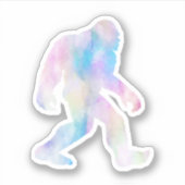 Sticker Bigfoot aquarelle (Devant)