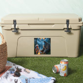 Sticker Bigfoot et le rassemblement de la forêt principale (Glacière)