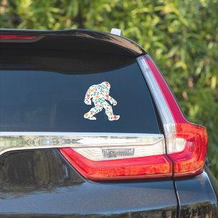 STICKER BIGFOOT FLORAL