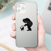 Sticker Bigfoot Joueuse Chat à Longs Poils Boop (Téléphone)