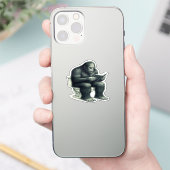 Sticker Bigfoot Toilet (Téléphone)