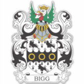 Sticker Bigg Family Crest (Devant)