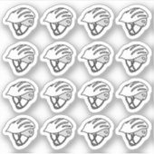 Sticker Bike Helmet Cycling Exercise Workout Bujo Planner (Devant)