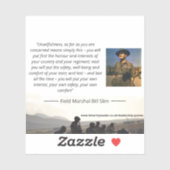 Sticker Bill Slim 'Unselfish' (Feuille)