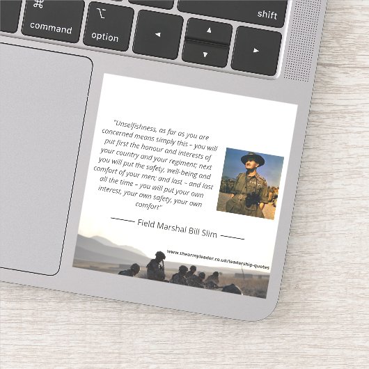 Sticker Bill Slim 'Unselfish' (Détail)