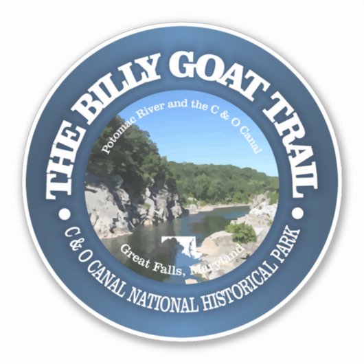 Sticker Billy Goat Trail (Devant)