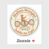 Sticker BioData Wrangler Maîtriser le génome (Feuille)