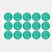 Sticker Biodégradable / Non Plastique Pour Emballa (Feuille)