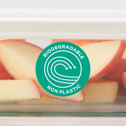 Sticker Biodégradable / Non Plastique Pour Emballa (Apposé)