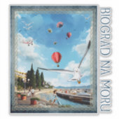 Sticker Biograd na moru 4 (Devant)