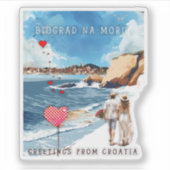 Sticker Biograd na moru 5 (Devant)