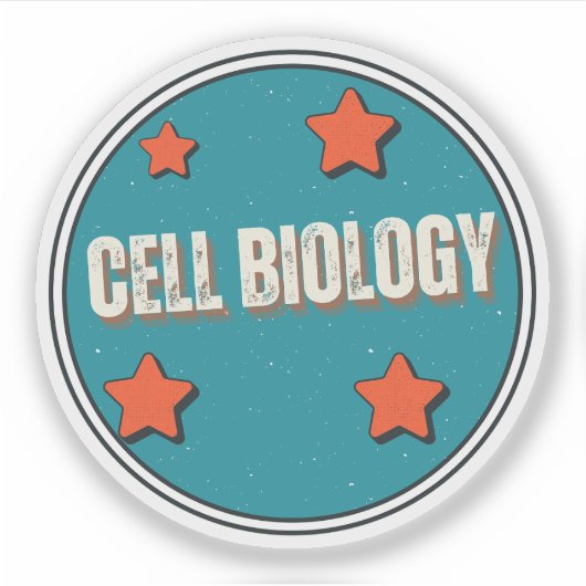 Sticker Biologie cellulaire (Devant)