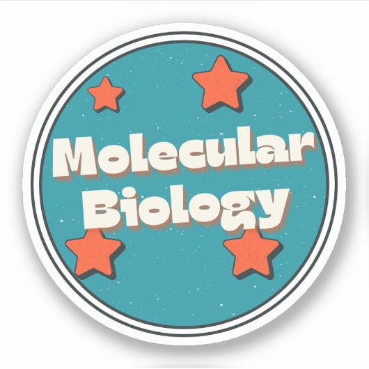 Sticker Biologie Moléculaire (Devant)