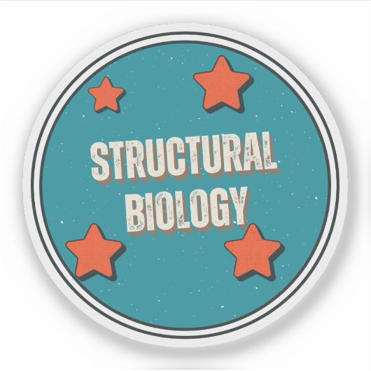 Sticker Biologie structurale (Devant)