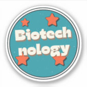 Sticker Biotechnologie (Devant)