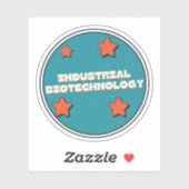 Sticker Biotechnologie industrielle (Feuille)