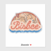 Sticker Bisbee, Arizona (Feuille)