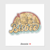 Sticker Bisbee, Arizona (Feuille)
