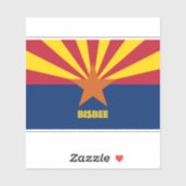 Sticker Bisbee Arizona (Feuille)