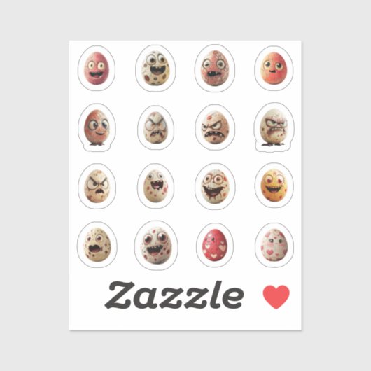 Sticker Biscuits de Chibi (Feuille)