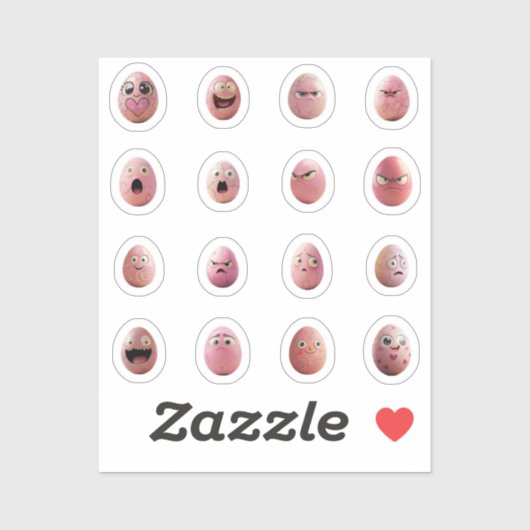 Sticker Biscuits de Chibi (Feuille)