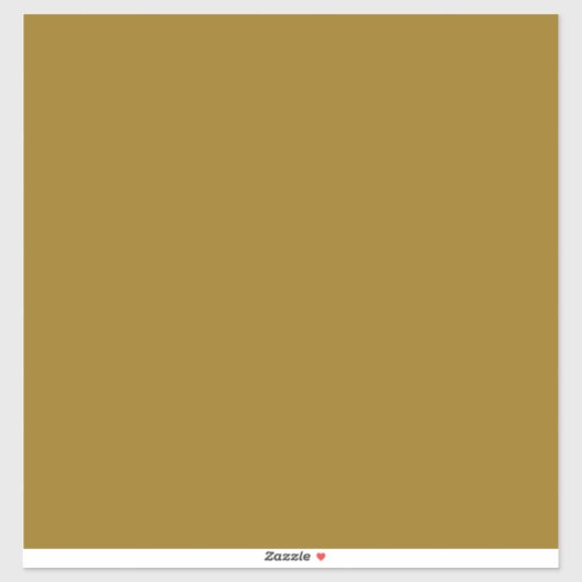 Sticker Bister Brown (couleur solide) (Feuille)