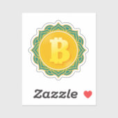 STICKER BITCOIN (Feuille)