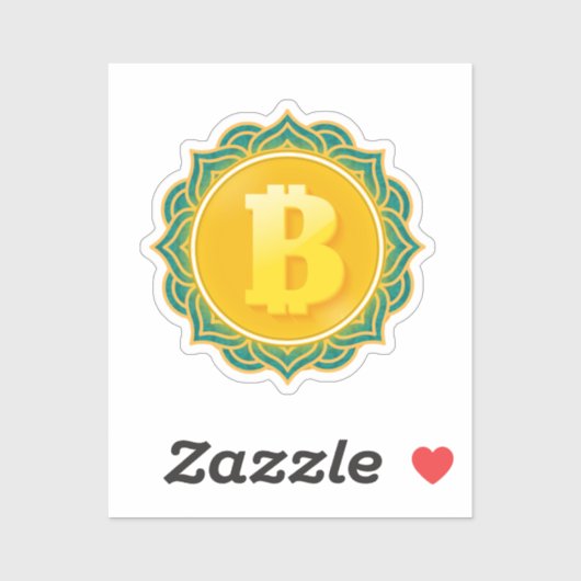 STICKER BITCOIN (Feuille)