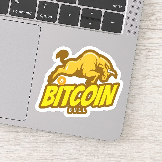Sticker Bitcoin Bull run - Btc Crypto (Détail)