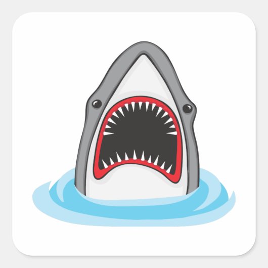 Sticker Bite de requin (Devant)