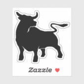 Sticker Black Bull (Feuille)