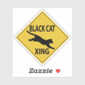 Sticker Black Cat XING (Feuille)