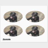 Sticker Black Lab (Feuille)