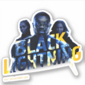 Sticker Black Lightning Heroes (Devant)