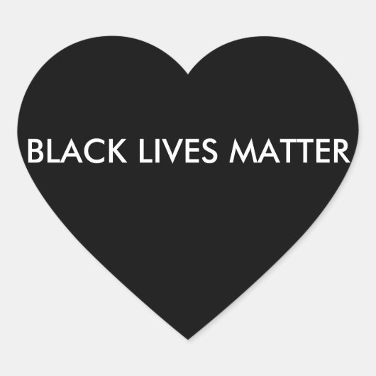 Sticker Black Lives Matt (Devant)