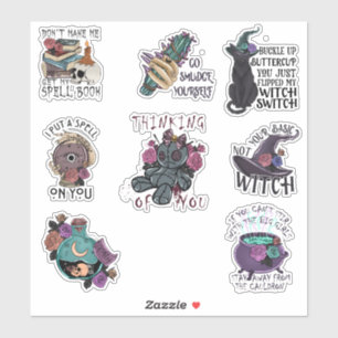 Sticker Black Magic Witchcraft